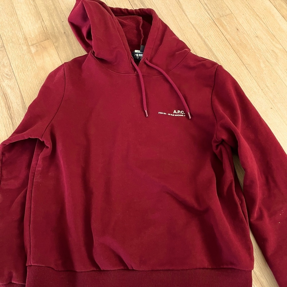A.P.C. Item Logo Hoodie. From Fall/Winter 2021-22